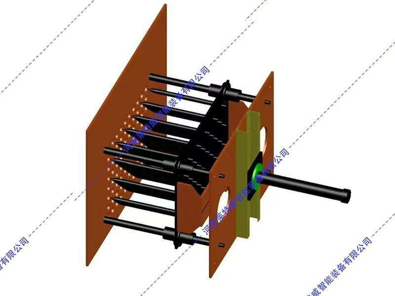 垃圾池渗滤液格栅板液压自动疏通装置